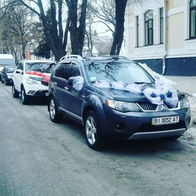 Mitsubishi Outlander - авто на весілля у Полтаві - портфоліо 1