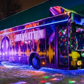 063 Bus DANCEBUS MANHATTAN Петті бас - авто на весілля у Києві - портфоліо 1