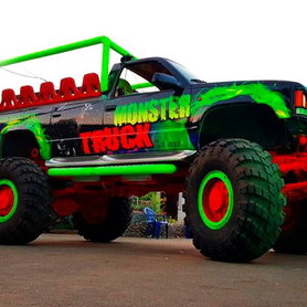 069 Party Bus Monster truck patty bas - авто на весілля у Києві - портфоліо 1