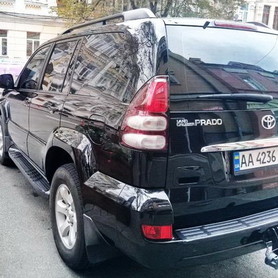 230 Toyota Prado 2009 чорний - авто на весілля у Києві - портфоліо 4