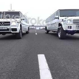 Лімузин Мерседес Гєлік 4 вісі (Gelandewagen) - авто на весілля у Рівному - портфоліо 3