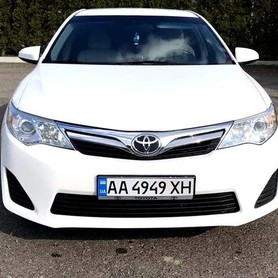 072 Toyota Camry V50 біла на весілля - авто на весілля у Києві - портфоліо 3