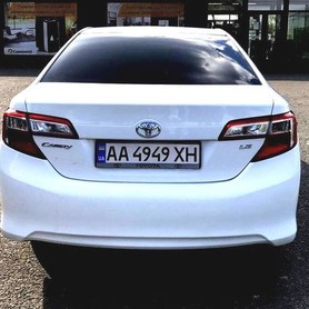 072 Toyota Camry V50 біла на весілля - авто на весілля у Києві - портфоліо 5