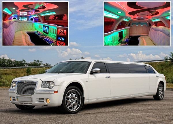 014 Лімузин Chrysler 300C Limo білий 2012 