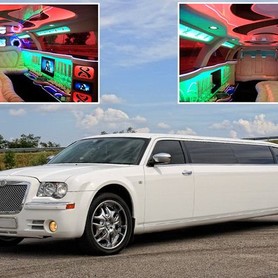 014 Лімузин Chrysler 300C Limo білий 2012 - авто на весілля у Києві - портфоліо 1