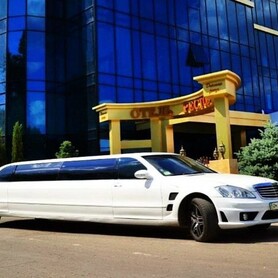 030 Лімузин Mercedes W221 S600 білий - авто на весілля у Києві - портфоліо 5