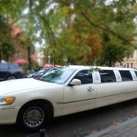 046 Лімузин Lincoln Town Car 120 ванільний - авто на весілля у Києві - портфоліо 4