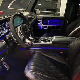 132 Мерседес G63 AMG G-MANUFAKTUR 2020 р. напрокат - авто на весілля у Києві - портфоліо 4