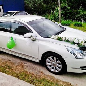 141 Nissan Teana білий - авто на весілля у Києві - портфоліо 3