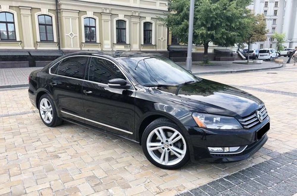 142 Volkswagen Passat B8 чорний 