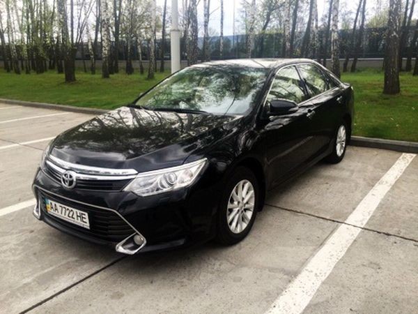 151 Toyota Camry V55 чорна 2016 