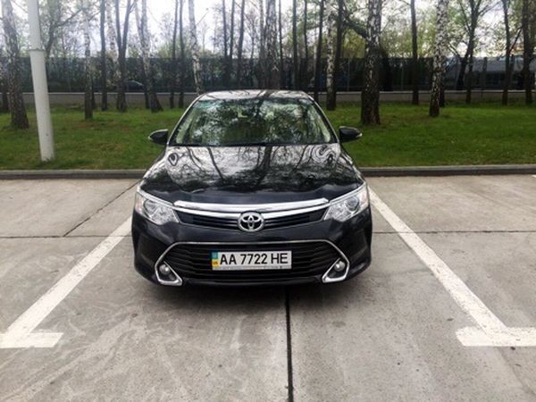 151 Toyota Camry V55 чорна 2016 