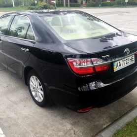 151 Toyota Camry V55 чорна 2016 - авто на весілля у Києві - портфоліо 5