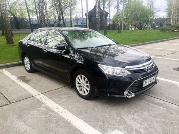 151 Toyota Camry V55 чорна 2016 