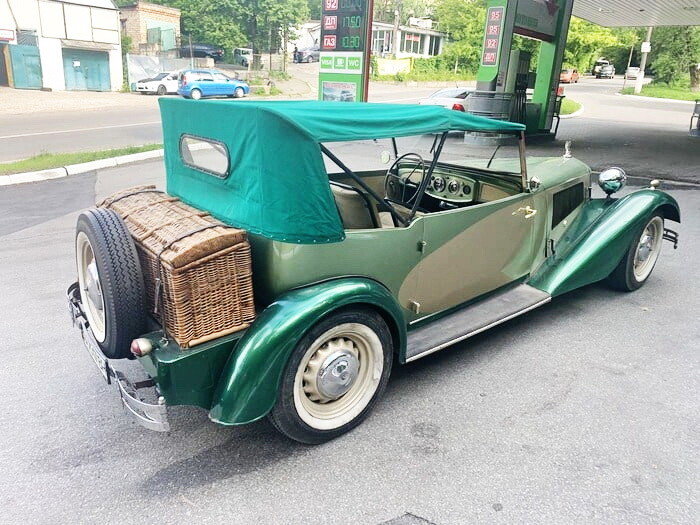 196 Ретро автомобіль Dampf Kraft Wagen (DKW) 
