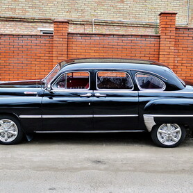 204 Ретро автомобіль ZIM GAZ-12 чорний - авто на весілля у Києві - портфоліо 3