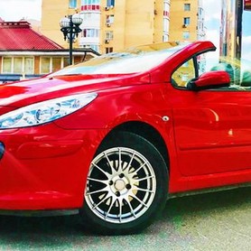 320 Кабріолет Peugout 307cc red - авто на весілля у Києві - портфоліо 1