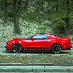 269 Ford Mustang GT Sport червоний - авто на весілля у Києві - портфоліо 3