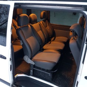 298 Мікроавтобус Mercedes Vito білий - авто на весілля у Києві - портфоліо 3