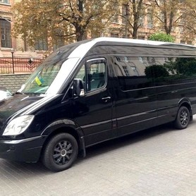 308 Мікроавтобус Mercedes Sprinter чорний оренда - авто на весілля у Києві - портфоліо 1
