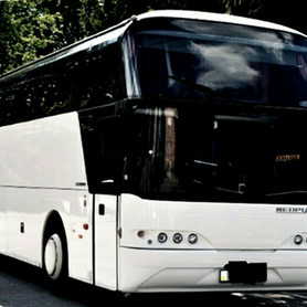 331 Автобус Neoplan 116 білий - авто на весілля у Києві - портфоліо 1