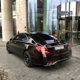 Mercedes-Benz S-class W222 2018 - авто на весілля у Києві - портфоліо 2