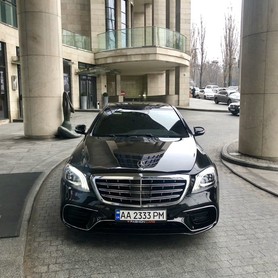 Mercedes-Benz S-class W222 2018 - авто на весілля у Києві - портфоліо 3