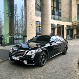 Mercedes-Benz S-class W222 2018 - авто на весілля у Києві - портфоліо 1