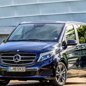 MERCEDES V-CLASS BLACK (2,2TDi) 2017 - авто на весілля у Києві - портфоліо 1