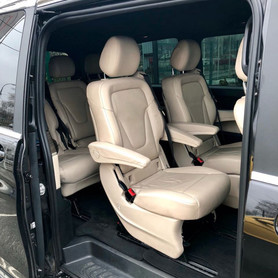 MERCEDES V-CLASS BLACK (2,2TDi) 2017 - авто на весілля у Києві - портфоліо 2