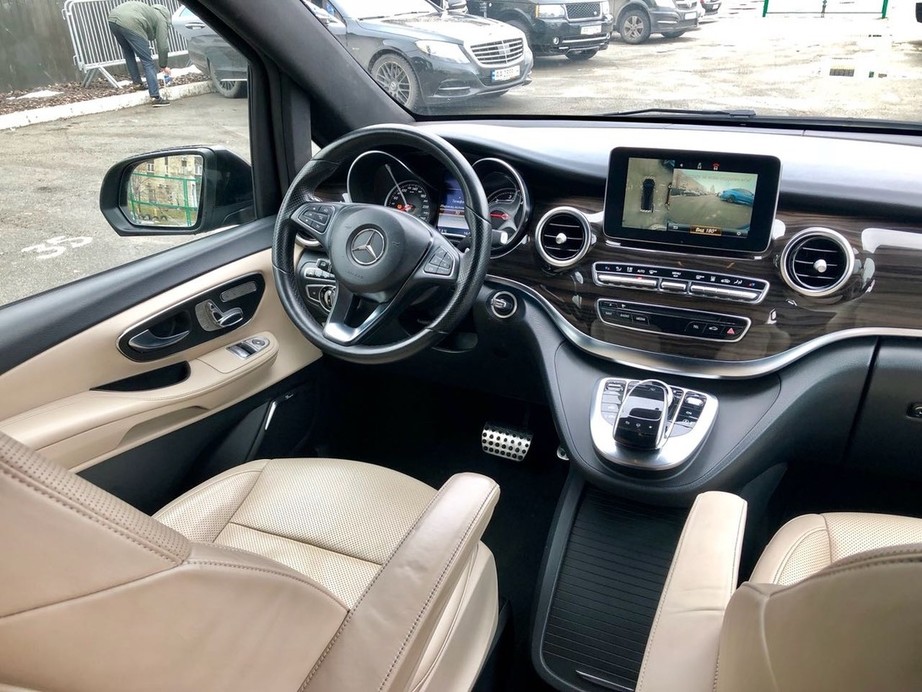 MERCEDES V-CLASS BLACK (2,2TDi) 2017 