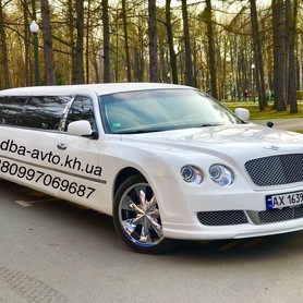 Аренда Эксклюзивного Лимузина BENTLEY в Харькове - авто на весілля у Харкові - портфоліо 2