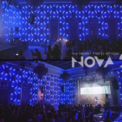 шоу лазерной арфы «novaЯ» / лазер шоу - артист, шоу у Києві - фото 4