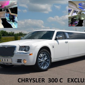 ЛИМУЗИН CHRYSLER С 300 (EXCLUSIVE) - авто на весілля у Києві - портфоліо 1