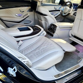 341 Vip Mercedes-Benz S560 AMG W222 Рестайлінг - авто на весілля у Києві - портфоліо 4