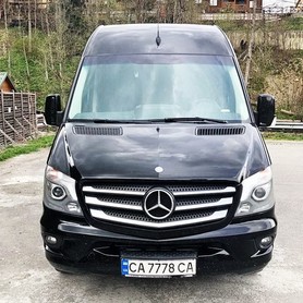 181 Mercedes Sprinter чорний vip 12 місць - авто на весілля у Києві - портфоліо 2