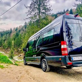181 Mercedes Sprinter чорний vip 12 місць - авто на весілля у Києві - портфоліо 3