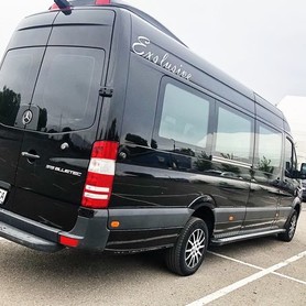 181 Mercedes Sprinter чорний vip 12 місць - авто на весілля у Києві - портфоліо 4