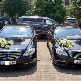 Mercedes W 221 long - авто на весілля у Чернівцях - портфоліо 1