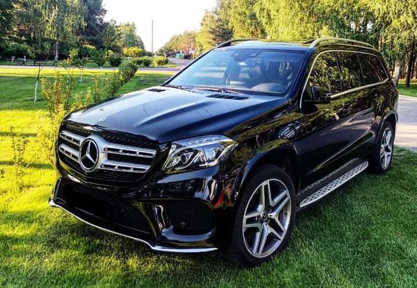 361 Позашляховик Mercedes GLS 350d AMG 2017 чорний 