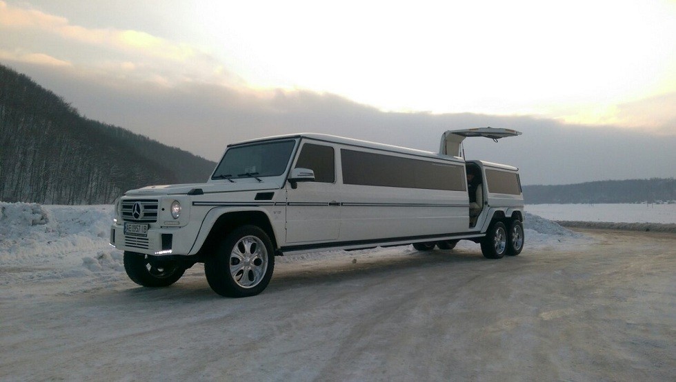 Лімузин Кубік Gelandewagen 6 колес 