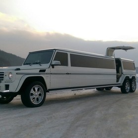 Лімузин Кубік Gelandewagen 6 колес - авто на весілля у Івано-Франківську - портфоліо 1