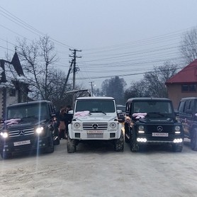 Лімузин Кубік Gelandewagen 6 колес - авто на весілля у Івано-Франківську - портфоліо 3