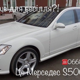 Прокат Мерседеса S500 W 221 на весілля - авто на весілля у Луцьку - портфоліо 6