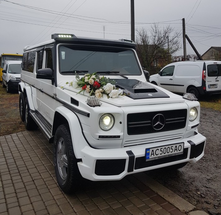 Прокат Авто Мерседес Кубік G клас 6х6 Араб 