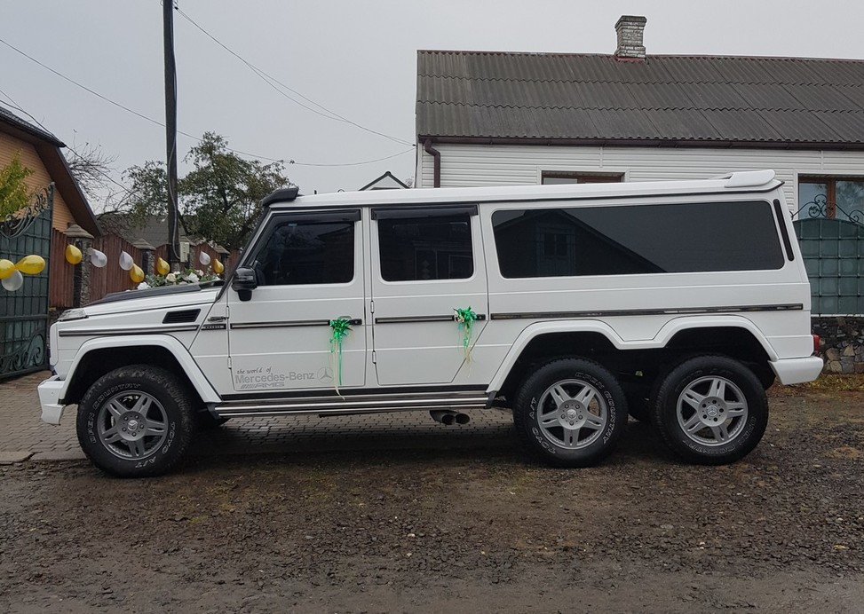 Прокат Авто Мерседес Кубік G клас 6х6 Араб 