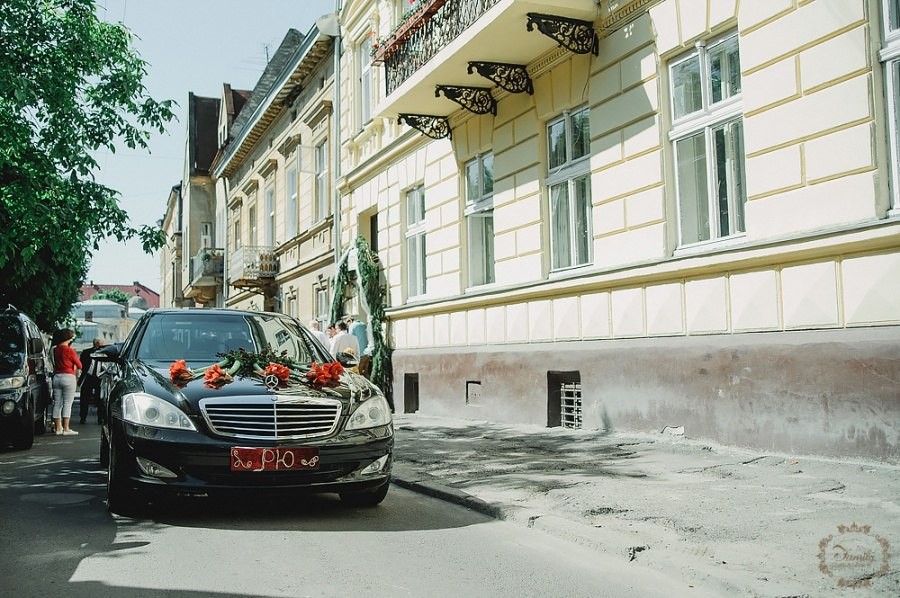 Прокат Мерседес на весілля  
