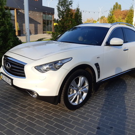 Infiniti FX - авто на весілля у Дніпрі - портфоліо 4