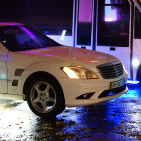 Mercedes 221 Long - авто на весілля у Києві - портфоліо 5