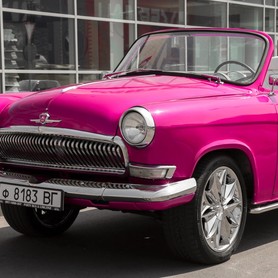 Волга ГАЗ-21 Cabrio - авто на весілля у Києві - портфоліо 1